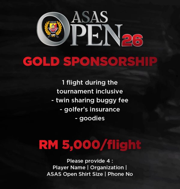 Gold 5k-80 Gold Package - RM5k Sponsorship