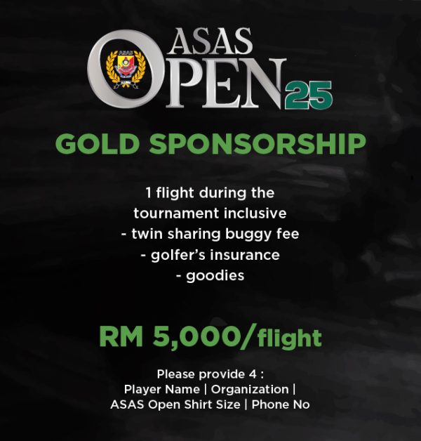 Gold Package - RM5k Sponsorship