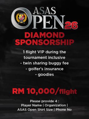 Diamond Package - RM10k Sponsorship