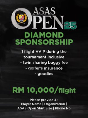 Diamond Package - RM10k Sponsorship