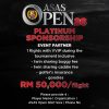 Platinum Package - RM50k Sponsorship