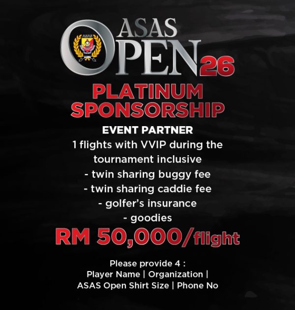 Platinum Package - RM50k Sponsorship