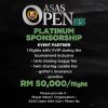 Platinum Package - RM50k Sponsorship