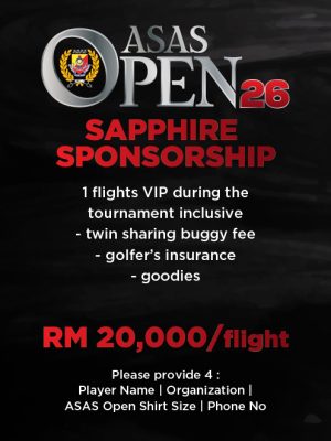 Sapphire Package - RM20k Sponsorship