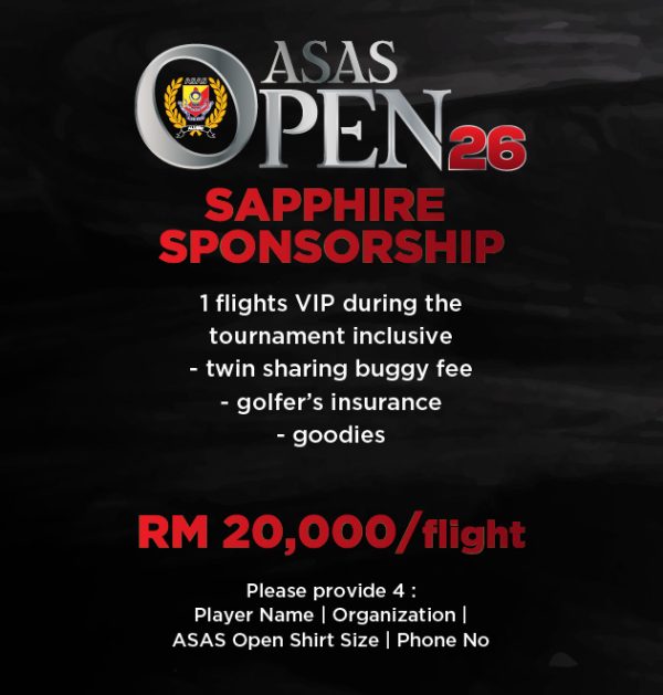 Sapphire Package - RM20k Sponsorship