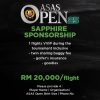 Sapphire Package - RM20k Sponsorship